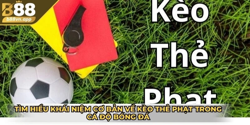 Tìm hiểu khái niệm cơ bản về kèo thẻ phạt trong cá độ bóng đá